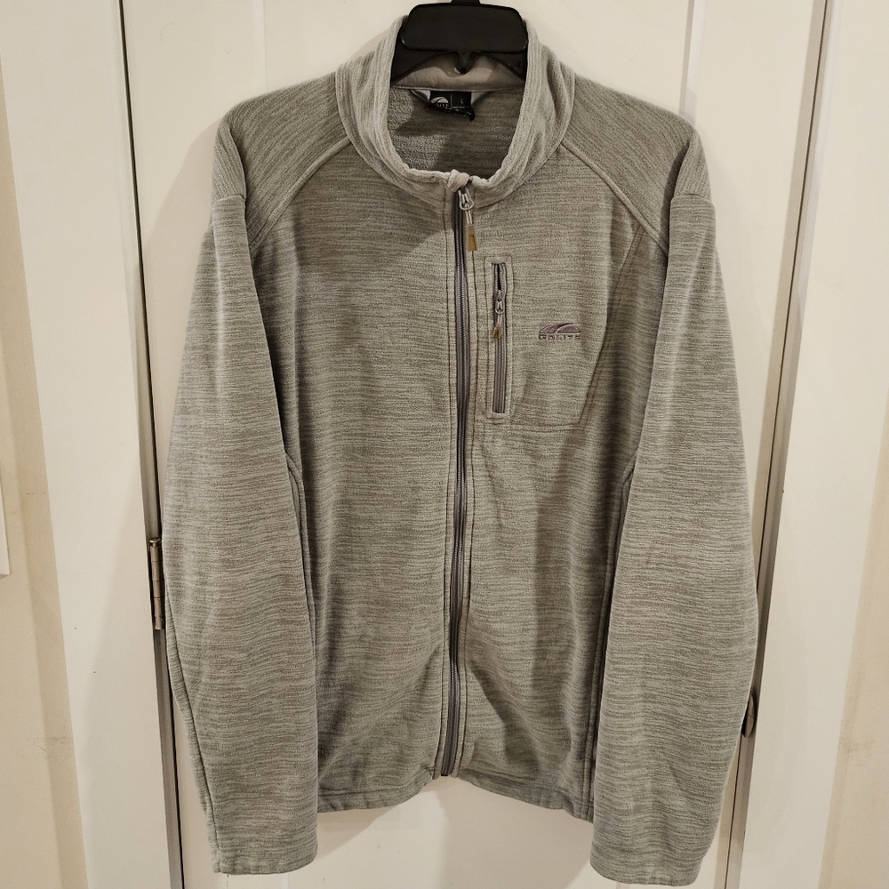 Golite Polartec Full-Zip Urban Frontier Fleece Jacket - Light Grey - Size Large